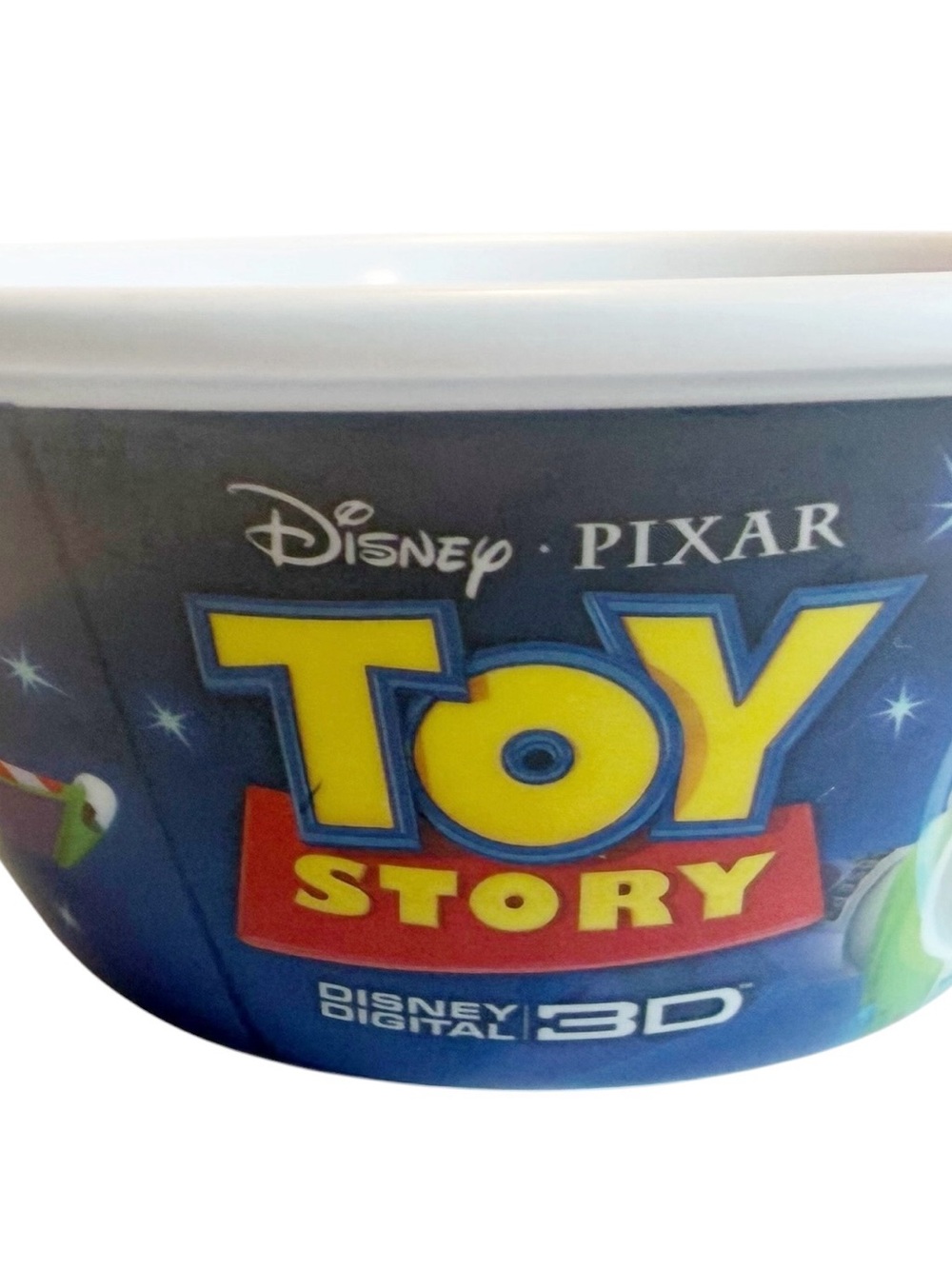 Kelloggs Toy Story 3 2010 Disney Digital 3D Buzz Lightyear Melamine Cereal Bowl
